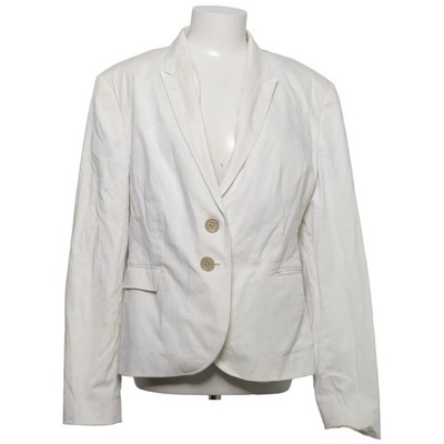 Hans Ubbink, Blazer, Größe: 44, Weiß, Baumwolle/Elasthan, Print, Damen #5EQ