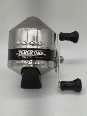 NICE Vintage Zebco One High Speed Ball Bearing Spin Casting Fishing Reel USA #4