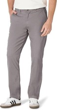 Amazon Essentials Men's Athletic-Fit Stretch Chino Pants Dark Grey 42W x 30L New