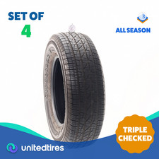 Set Of 4 Used 24570r17 Firestone Destination Le3 110t - 7.5-8.532
