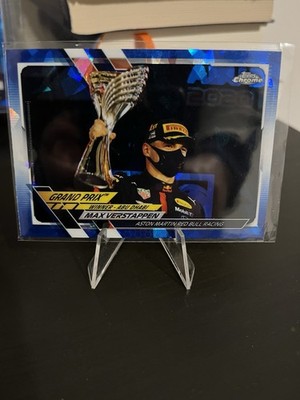 Topps Chrome Sephire Formula 1 2025 Max Verstappen  Winner Abu Dhabi Grand Prix