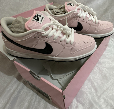 Nike SB Dunk Low Elite Pink Box Prism Pink 833474-601 Size 7.5 Deadstock