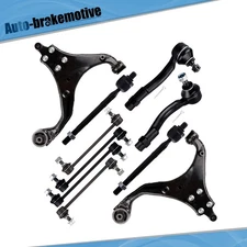10p Front Lower Control Arms Tie Rod Ends Sway Bars For Kia Sportage For Tucson