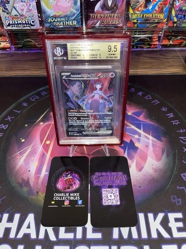 Team Rockets Mewtwo EX SIR Holo - Destined Rivals 231/182 - *BGS 9.5 GEM MINT*