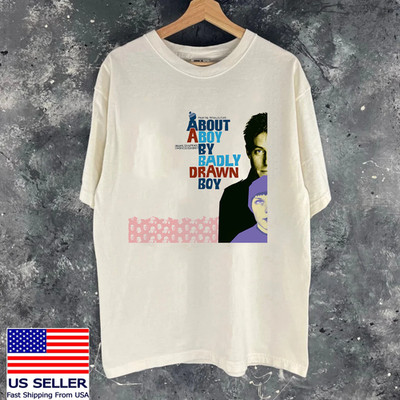 Badly Drawn Boy About A Boy natural Cotton T Shirt S-5XL