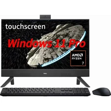 DELL Inspiron 24" Touch Screen 5415 AiO  AMD Ryzen 7 7730u 16GB 512GB SSD win11