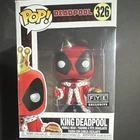 Funko Pop! Vinyl Marvel King Deadpool #326 FYE Exclusive Bobblehead Figure