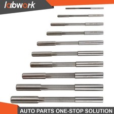 Labwork 10Pc HSS H7 Machine Cutter Straight Chucking Milling Reamer Kit 3mm-12mm
