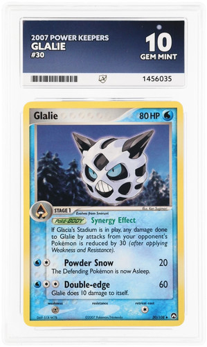 Glalie graded ACE 10 for sale on eBay