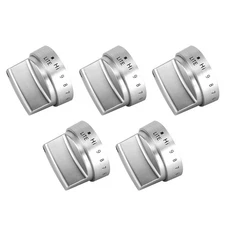 Rigorously Tested 5PCS Control Knob for GE Gas Range Stove Replacement Part