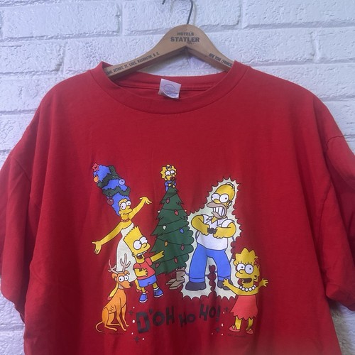 Homer Simpson Beer There's Temporary Solution T-Shirt Men's XL Vintage 00s Y2K