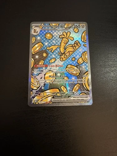 2025 Pokemon Gholdengo ex SIR #164/131 Prismatic Evolutions NM