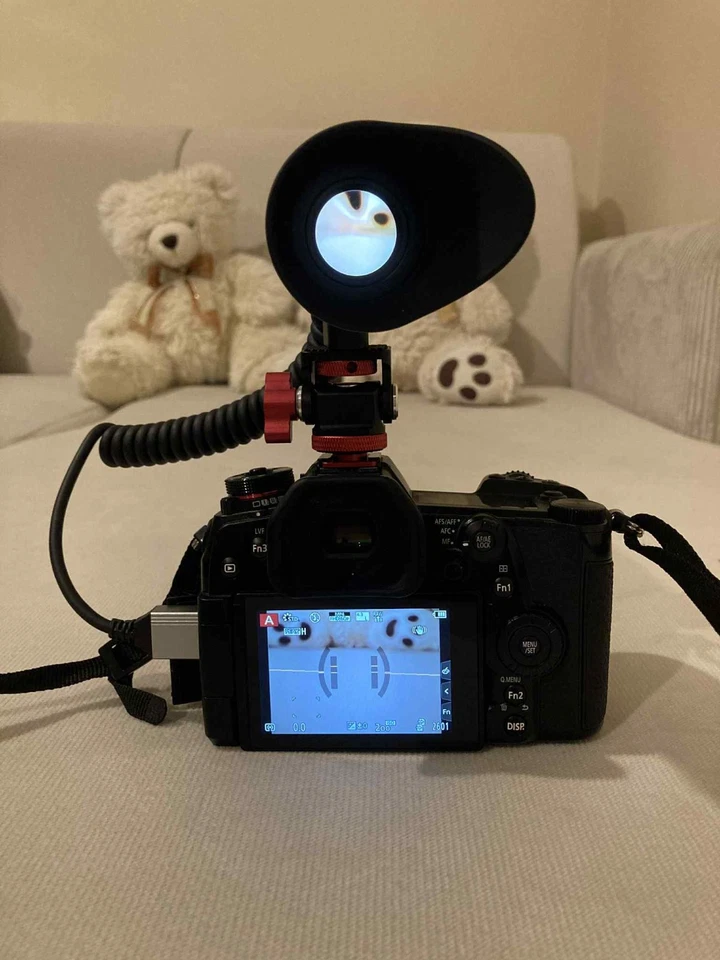 V780H HDMI Viewfinder EVF for all Cameras with Hdmi out Lumix s9 Bmpcc Sony fx3 - Image 2 of 4