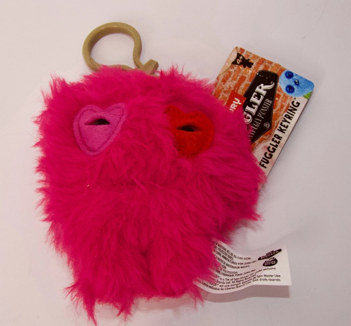 Zuru Fuggler Keychain CAPTAIN CARDIAC PINK Ugly Monster 2025 Gift
