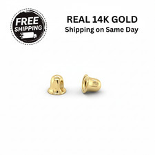 14k Gold Yellow / White / Rose Screw-Back Replacement Backing