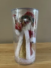 Vintage Santa Clause Soffieria De Carlini Italy Italian Christmas Ornament New