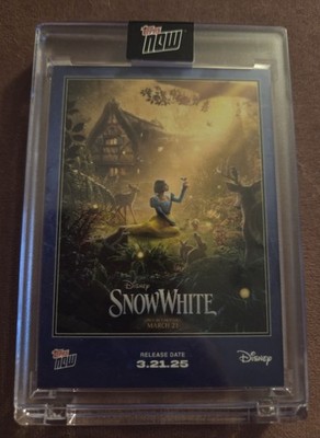 Topps Wow Disney Schneewittchen Die sieben Zwerge 2025 Release Promo Karte