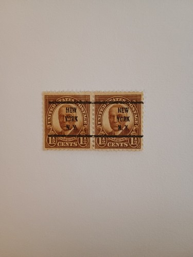 1930 Scott US 684 1½¢ Postage Stamp - Brown - New York, NY Precancel