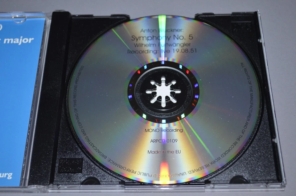 Bruckner - Symphony No.5 / Furtwängler / Vienna Phil. / Archipel 2002 / Rar - Bild 2 von 3