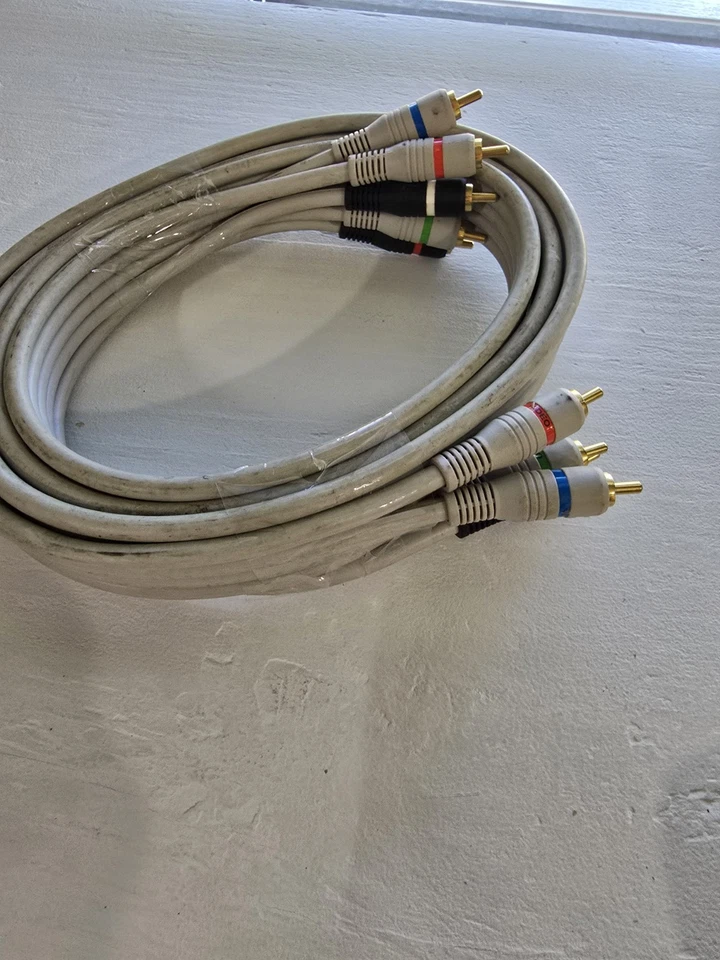 PYTHON-6 ft. High Quality Python Component Audio/Video 5-RCA (RGB/RW) Cable - Image 3 of 4