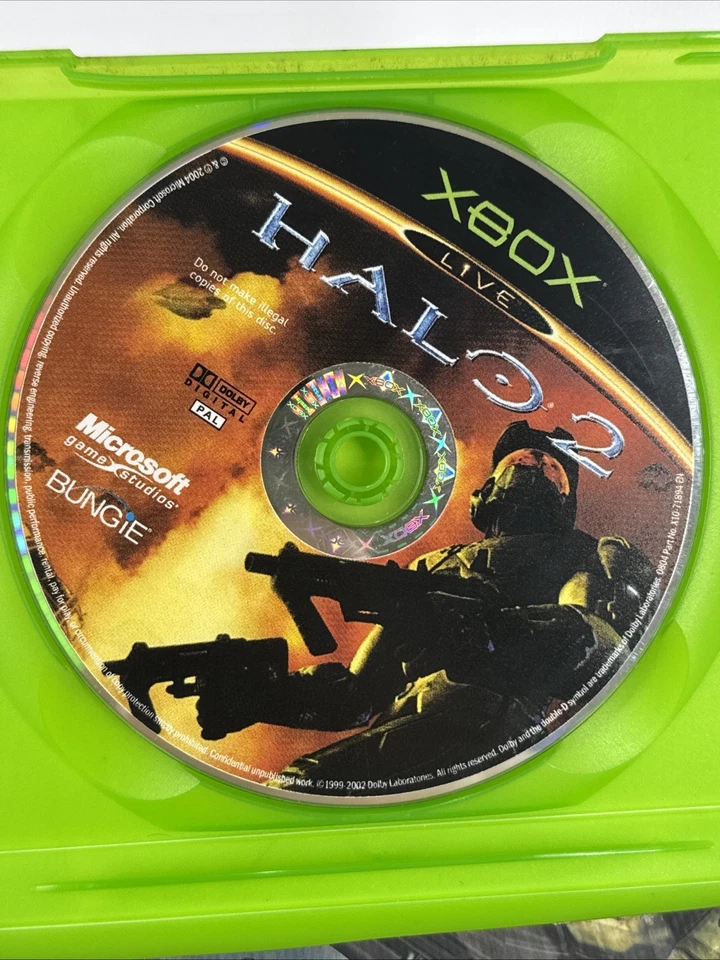 Halo 2 Xbox Original Microsoft PAL Manual Good Condition - Image 4 of 4