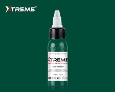 LEAF GREEN Xtreme Ink Premium Bright Solid Color Tattoo Pigment Made in USA