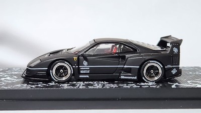 1:64 Inno64 inno Ferrari F40 Liberty Walk Matt Black Hong