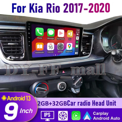 9'' Für Kia Rio K3 2017-2020 Autoradio Android 13 GPS Navigation RDS Wifi CarPlay