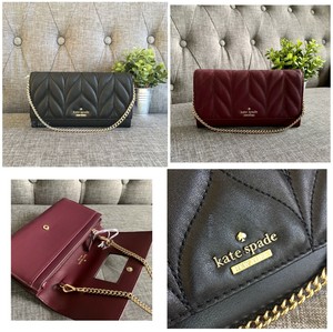 kate spade quilted clutch