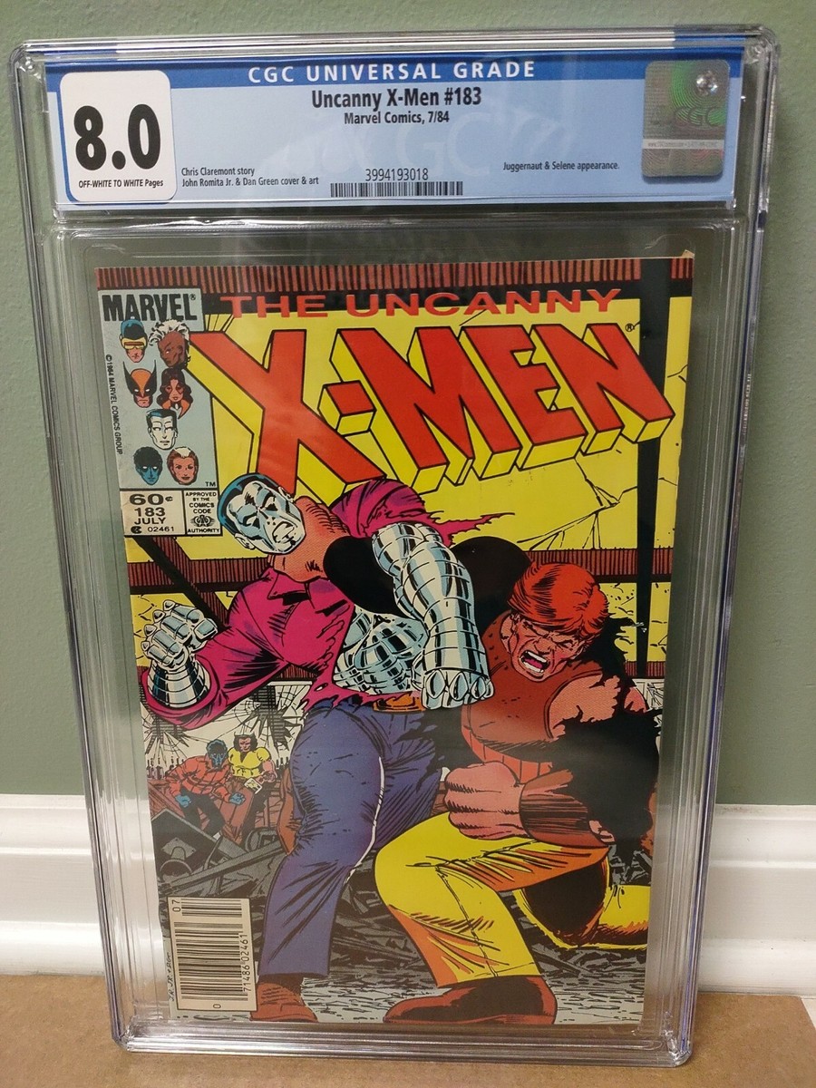  Man　シングル UNCANNY X-MEN #183 CGC 8.0 