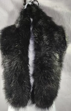 Babeyond Black Faux Fur Stole Neck Warmer