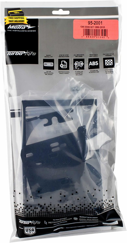 Electronics 95-2001 Double DIN Installation Dash Kit for Select 1994 - 2012 GM V - Picture 3 of 6