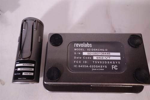 Revolabs 02-XTAGMIC XTAG Mic + Charger + Microphone Good Condition - 第 3/3 張圖片