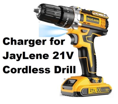 ac adapter battery Charger for JoyLene 21v battery cordless drill tool