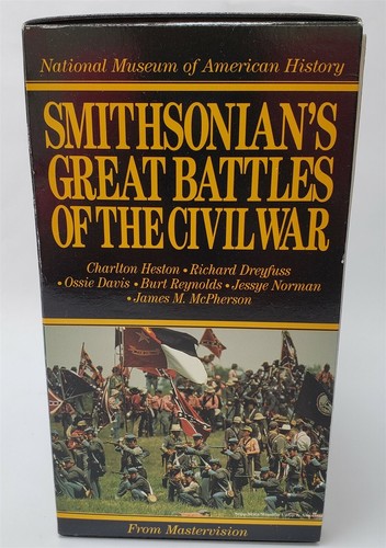 Smithsonian's Great Battles of the Civil War 5 VHS Video Tapes New - Imagen 1 de 4