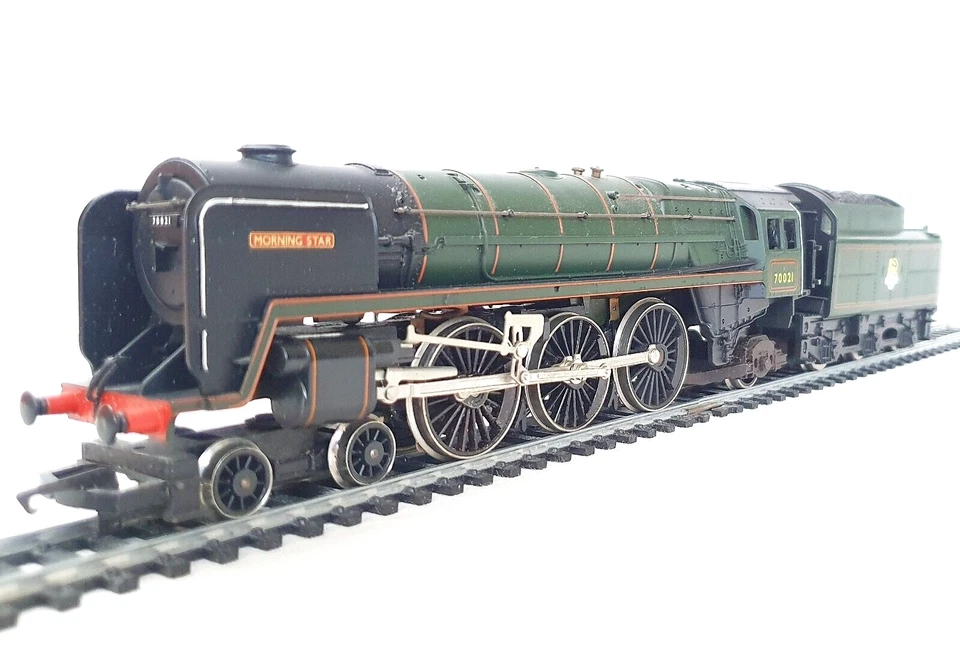 Hornby OO HO British Railways Class 7MT "MORNING STAR" Steam Locomotive NMIB`85 - Image 4 of 4