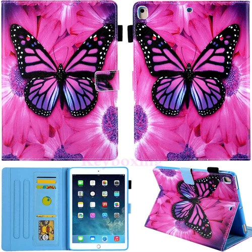 For iPad 7th 6th 5th Gen/Mini/Air/Pro Magnetic Smart Stand Leather Case Cover - Picture 8 of 90