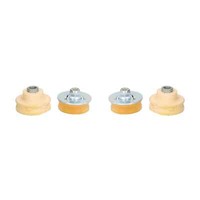 2X Magnum Technology FederbeinstüTzlager Hinten FüR BMW 1Er E87 116I 118D E81