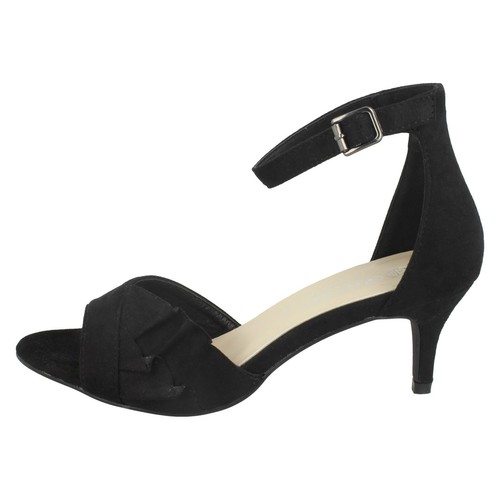 Sale Ladies F1R0847 Peep Toe Evening Court Shoes By Spot On Retail Price £19.99 - Picture 9 of 17
