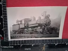 B&T RAILROAD 2-6-0 LOCOMOTIVE #6 PHOTO TAKING WATER  1940s