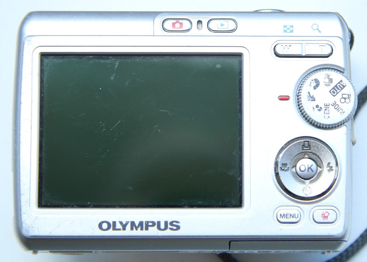 Olympus FE FE-170 6.0MP Digital Camera - Silver for sale