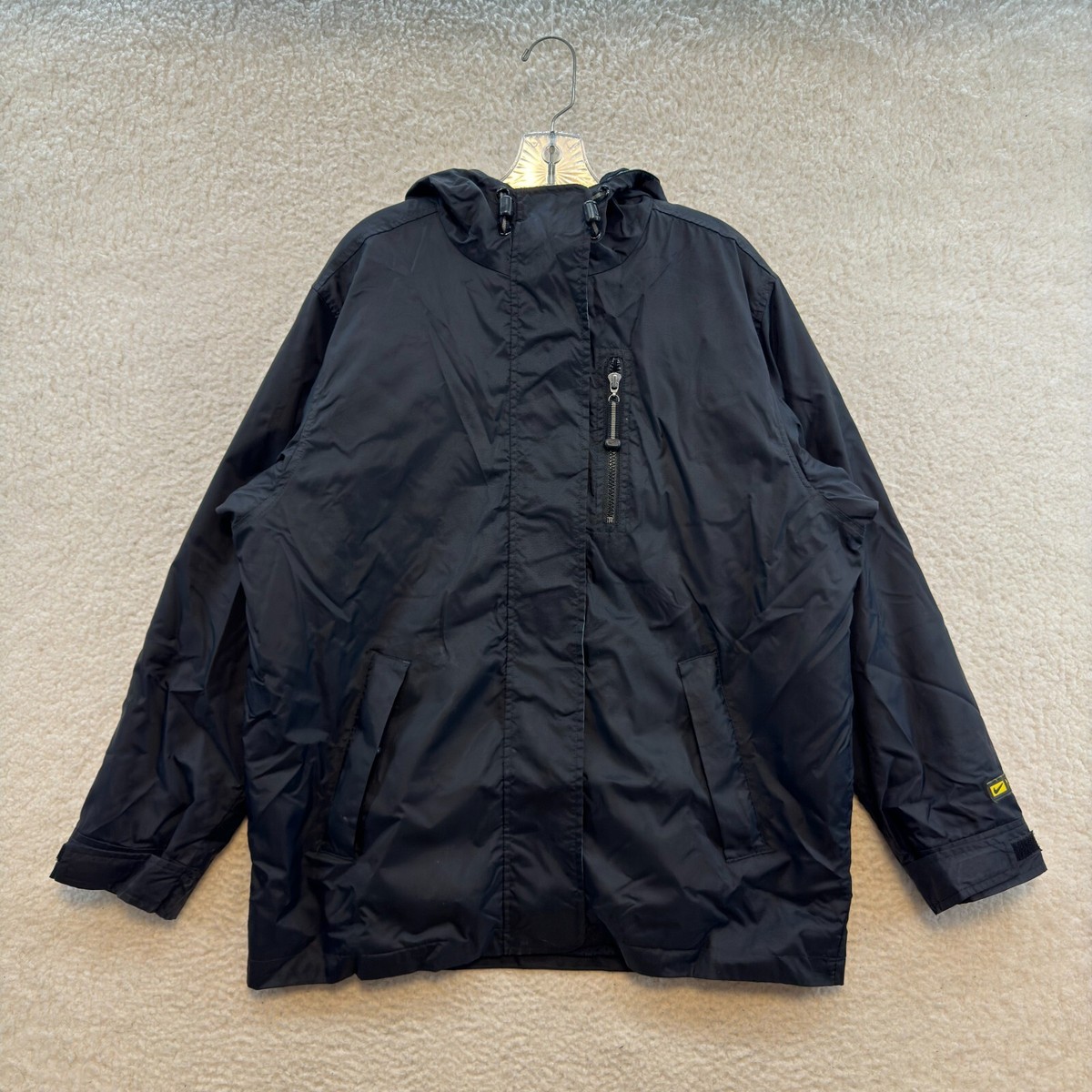 nike fleece lined rain jacket