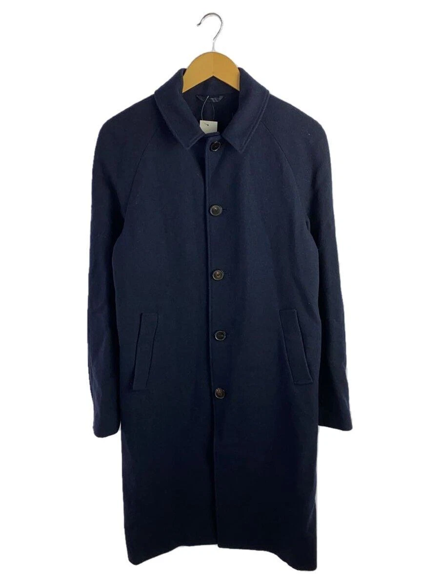 Acne Studios altro cappotto Marten PAW15 Chester 44 lana blu navy tinta unita