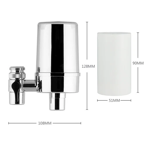 New Faucet Water Filter System Sink Mount Filtration Tap Purifier Cleaner DF2-CL - Picture 5 of 12
