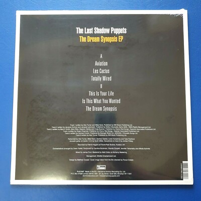 THE LAST SHADOW PUPPETS - THE DREAM SYNOPSIS LP Red Vinyl SEALED Arctic  Monkeys | eBay