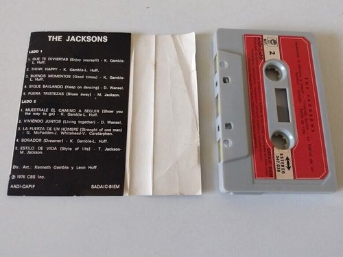 The Jacksons The Jacksons - Cassette Argentina Pressing VG+ Condition Michael - Picture 3 of 3