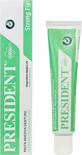 President PASTA ADESIVA DENTURE. Fissaggio Forte della dentiera, Presa (L1q)