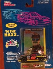 1994 Racing Champions To The Maxx Series One Autographed Ernie Irvan in 1/64.