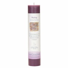 NEW Crystal Journey Herbal Magic HEALING Candle - Reiki Charged 7" Pillar