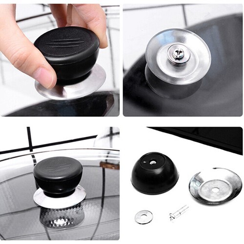 1PC Replacement Cookware Pot Pan Lid Handle Pan Lid Kitchen Anti-hot Pot abJ.FZ - Picture 5 of 12